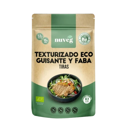Texturizado em tiras 80g (2 porções,400g hidratados)